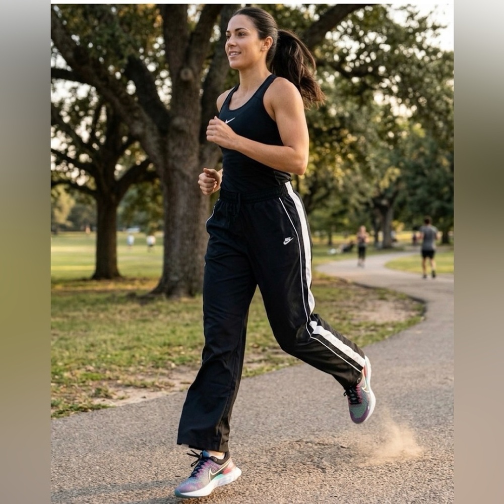 Nike Women’s Black Joggers with White Trim